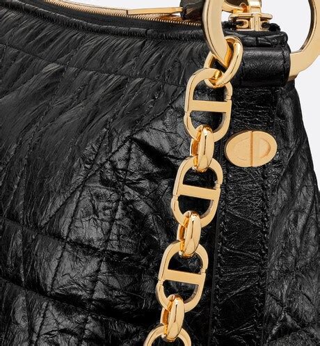 hobo bag christian dior|Diorstar Hobo Bag with Chain Black Macrocannage Crinkled .